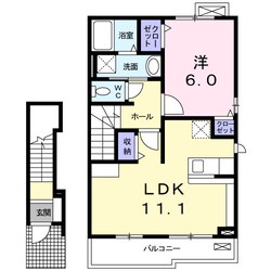 クアトロの物件間取画像